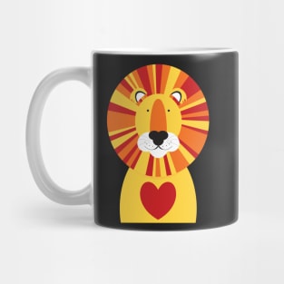 Lion heart Mug